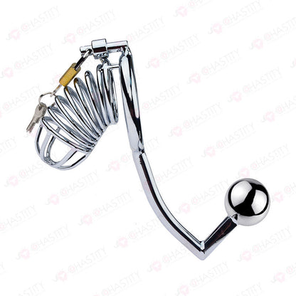 Chastity Cage With Handcuffs