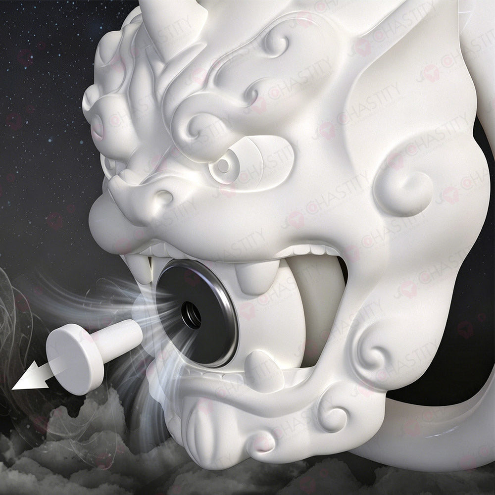 Chinese Mythical Beast Pixiu Chastity Cage