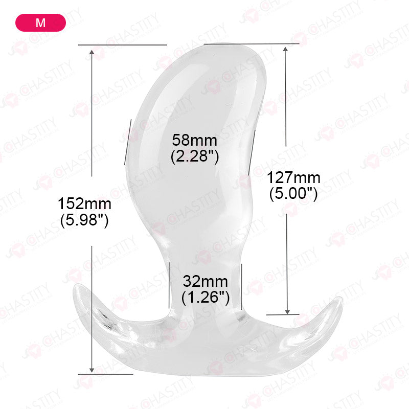 Clear Butt Plug