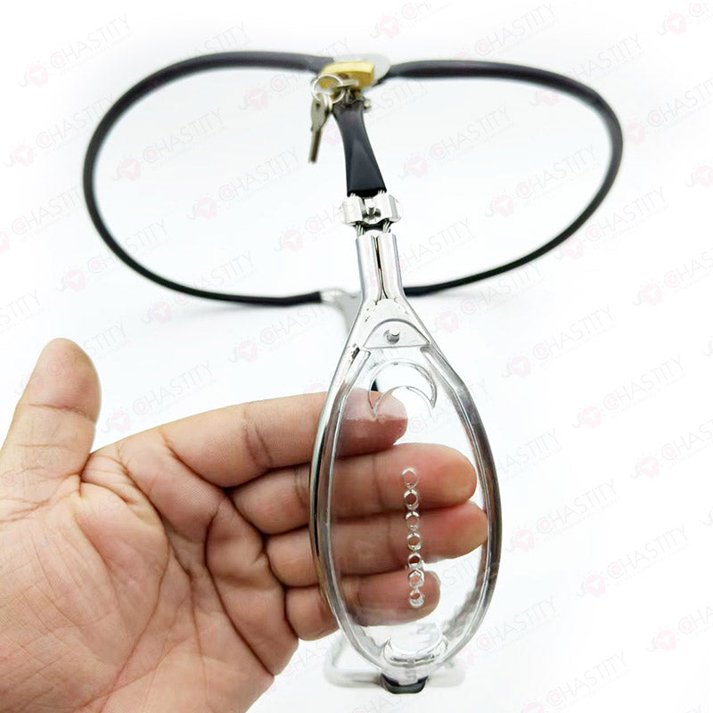 Clear Chastity Belt ( For Women )