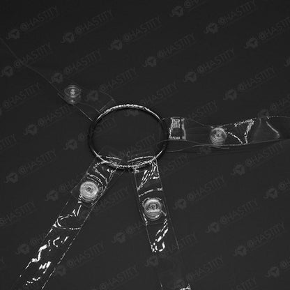 Clear Chastity Cage Support Belt