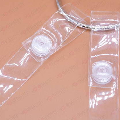 Clear Chastity Cage Support Belt
