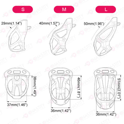 Cobra Male Chastity Cage