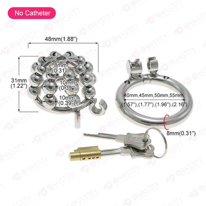Cock Beads of Chastity