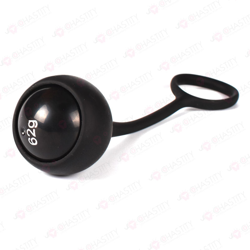 Cock Training With Dumbbell Ball