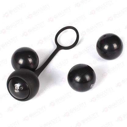 Cock Training With Dumbbell Ball
