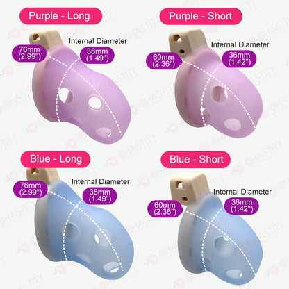 Comfortable Soft Silicone Long Term Chastity Cage