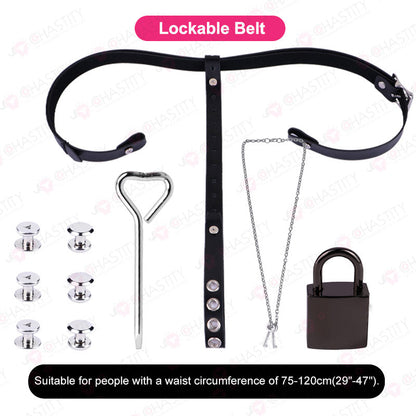 Cross Dressing Wearable Chastity Plate