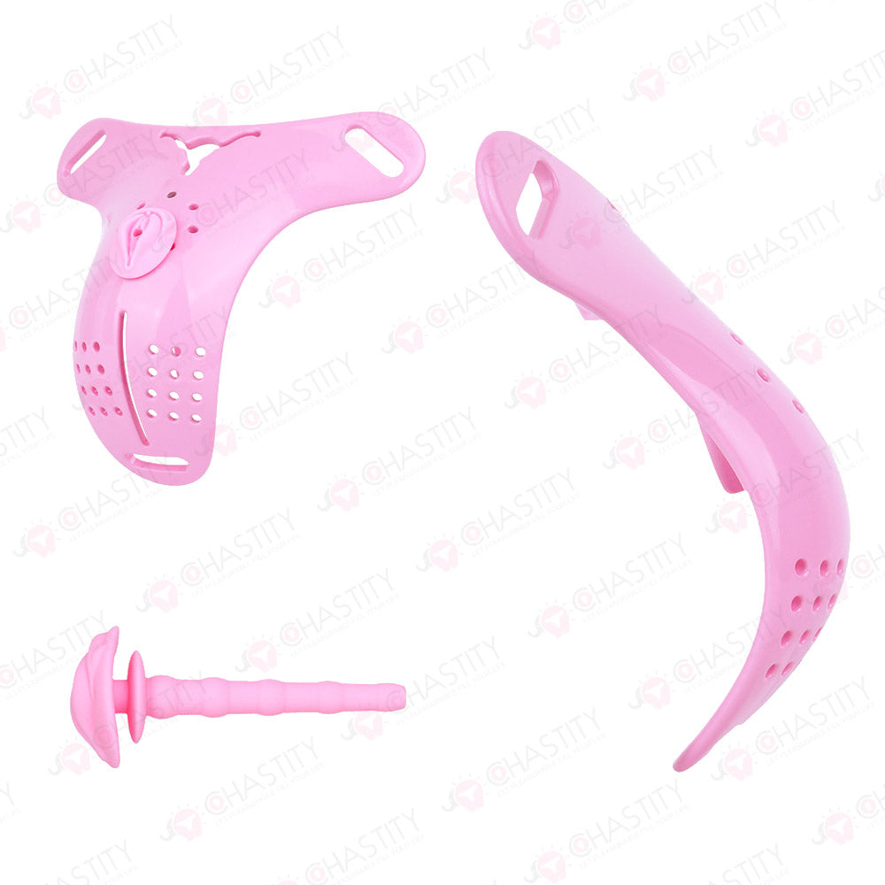 Cross Dressing Wearable Chastity Plate