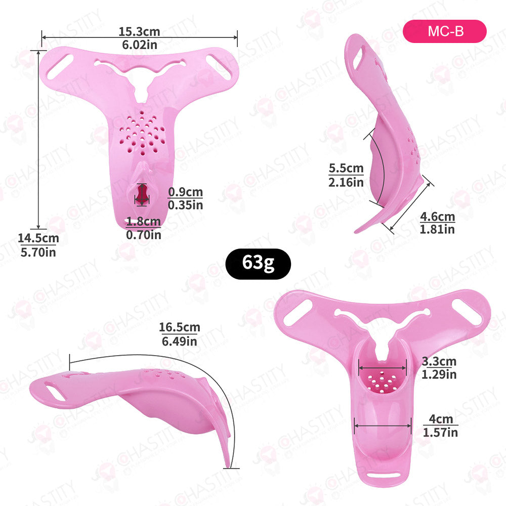 Cross Dressing Wearable Chastity Plate