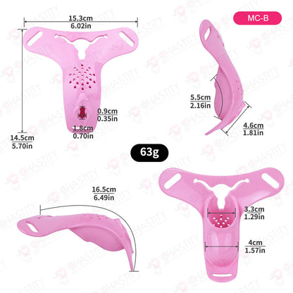 Cross Dressing Wearable Chastity Plate