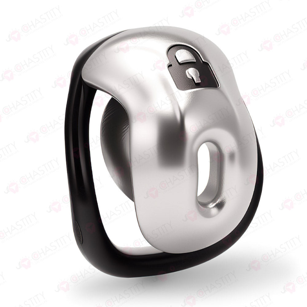 Crystal Pudding Transparent Chastity Cage