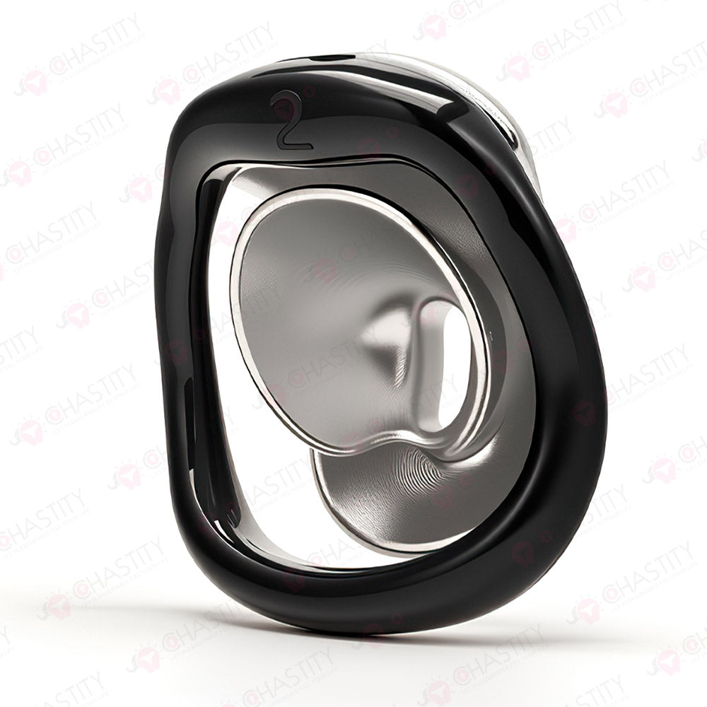 Crystal Pudding Transparent Chastity Cage