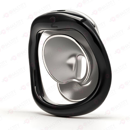 Crystal Pudding Transparent Chastity Cage