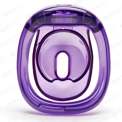 Crystal Pudding Transparent Chastity Cage