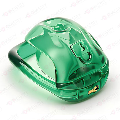 Crystal Pudding Transparent Chastity Cage