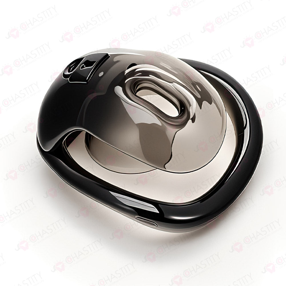 Crystal Pudding Transparent Chastity Cage