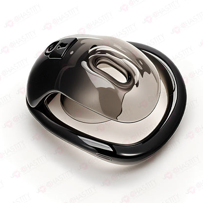 Crystal Pudding Transparent Chastity Cage