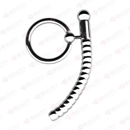 Curved Steel Prince Albert Wand