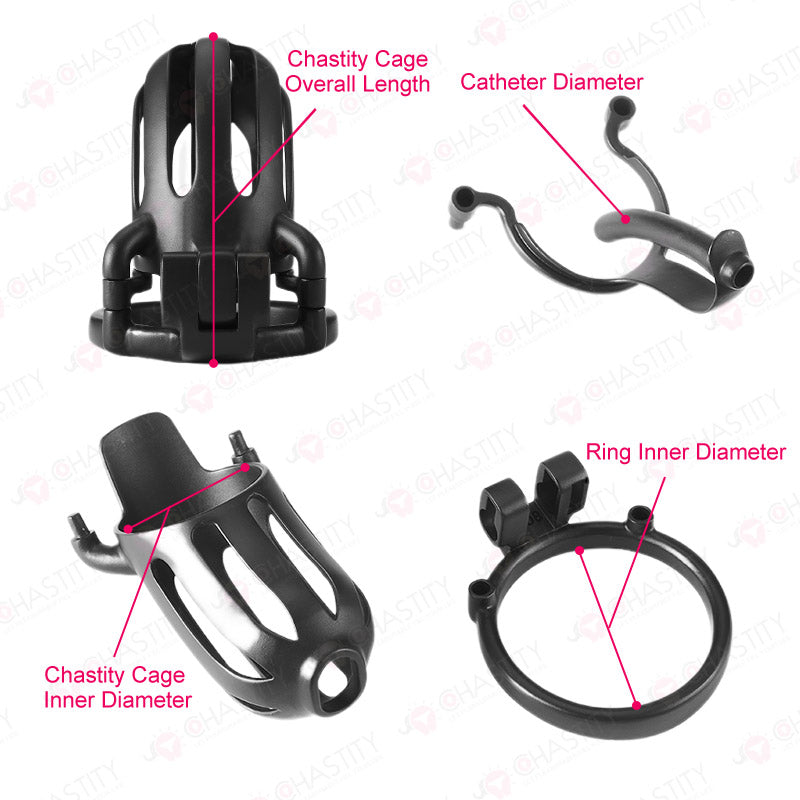 Custom Made Chastity Cage (PTFE Coated)