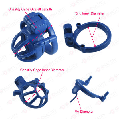 Custom Male Chastity (PTFE Coated)