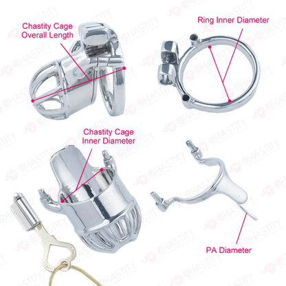 Custom Steel Chastity Cage
