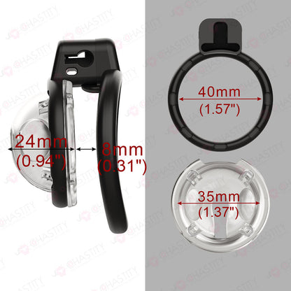 Cute Beast Snap-Fit Mini Chastity Device