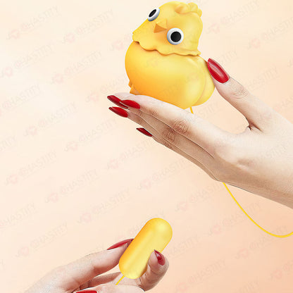 Cute Chick Clit Sucking Vibrator