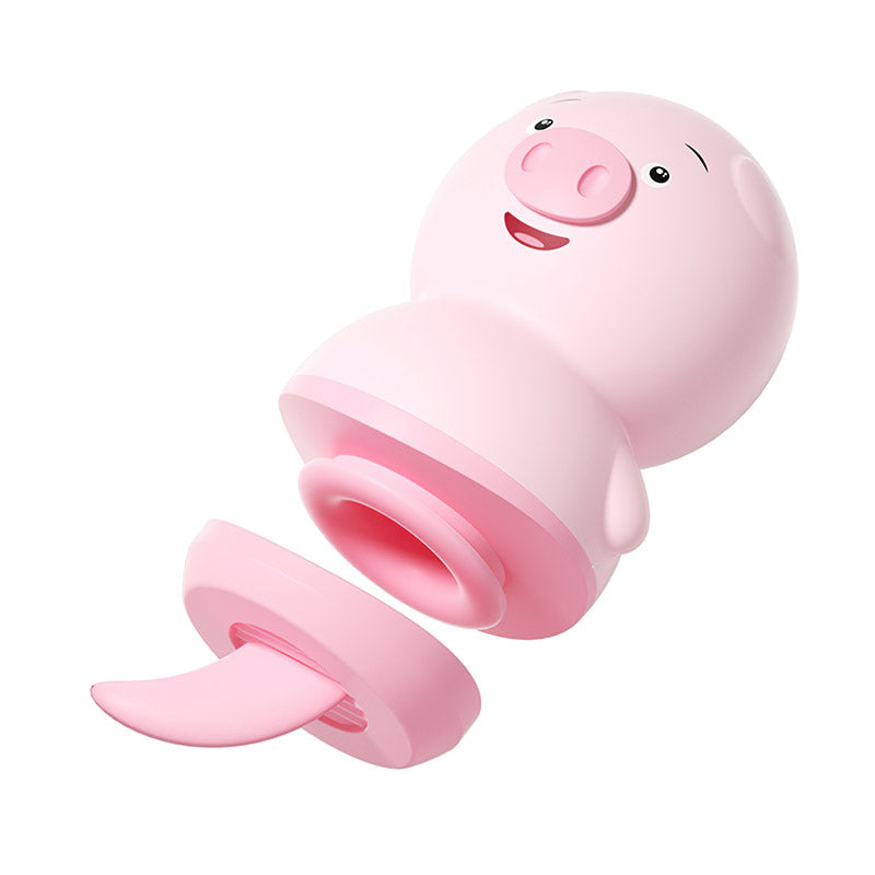 Cute Pig Vibrator (Licking & Sucking)