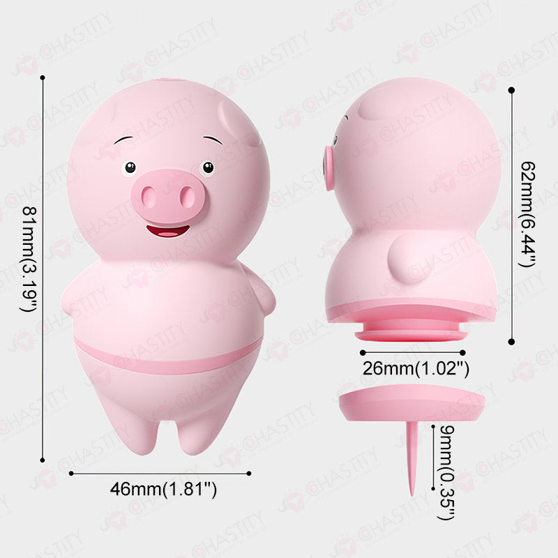 Cute Pig Vibrator (Licking & Sucking)