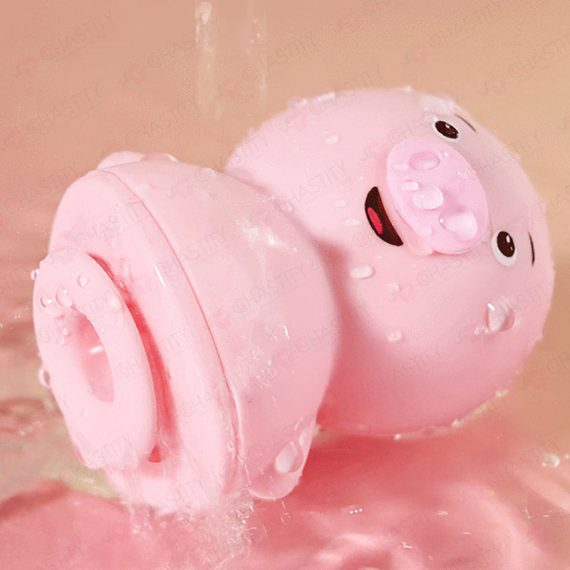 Cute Pig Vibrator (Licking & Sucking)
