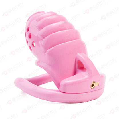 Dark Knight Layered Armor Chastity Cage Overnight