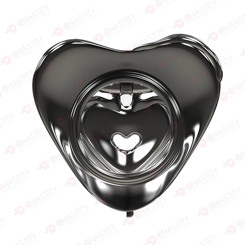 Dark Magic Chastity Cage with Gemstone