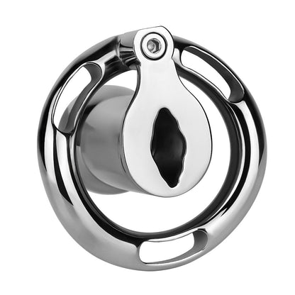 Deep Inverted Screw Lock Chastity Cage