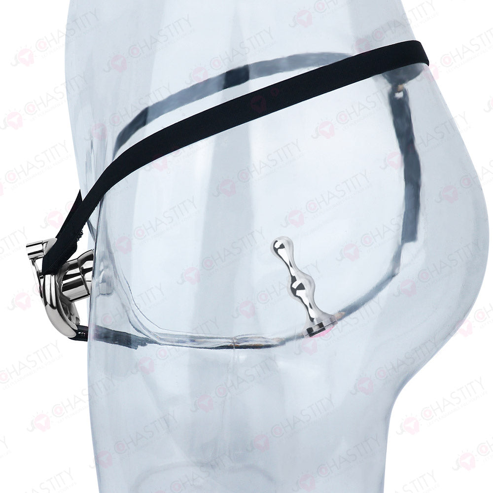 Deep Inverted Screw Lock Chastity Cage