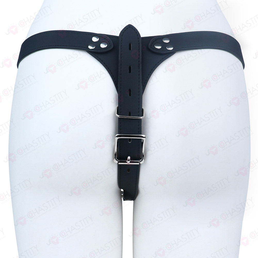 Deep Inverted Screw Lock Chastity Cage