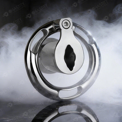 Deep Inverted Screw Lock Chastity Cage