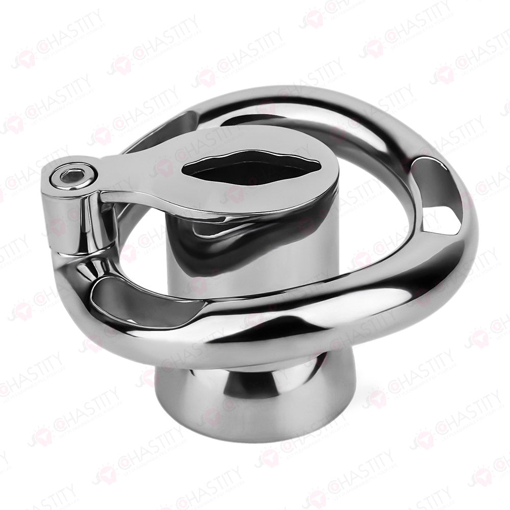 Deep Inverted Screw Lock Chastity Cage