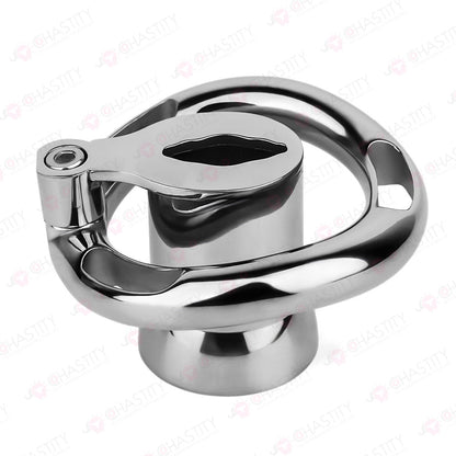 Deep Inverted Screw Lock Chastity Cage
