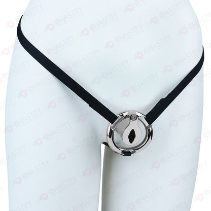 Deep Inverted Screw Lock Chastity Cage