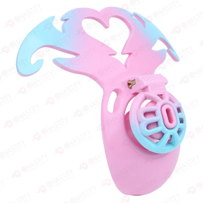 Demon's Wings Grace Chastity Cage (Removable Inverted Component)