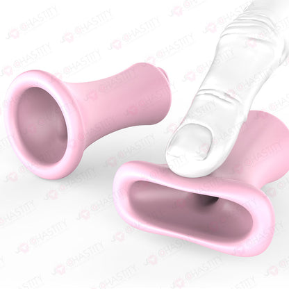 Detachable Silicone Inverted Component for Chastity Cage