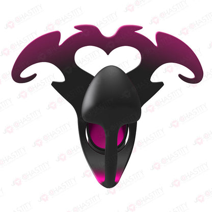 Devil's Heart Resin Anal Chastity Belt