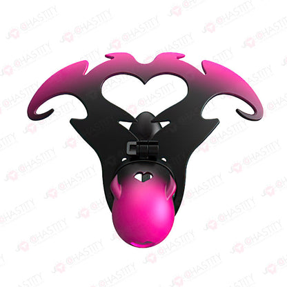 Devil's Heart Resin Anal Chastity Belt