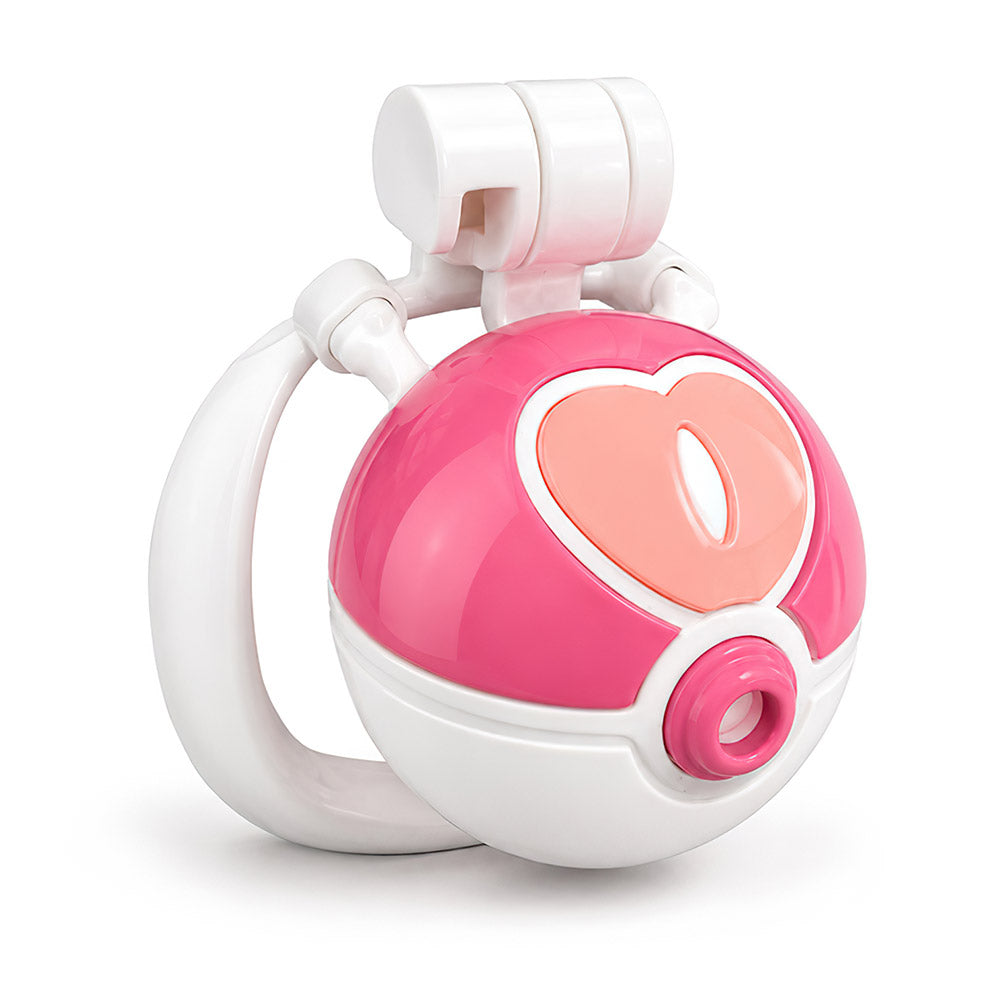 Dome Pink Sweetheart Chastity Cage