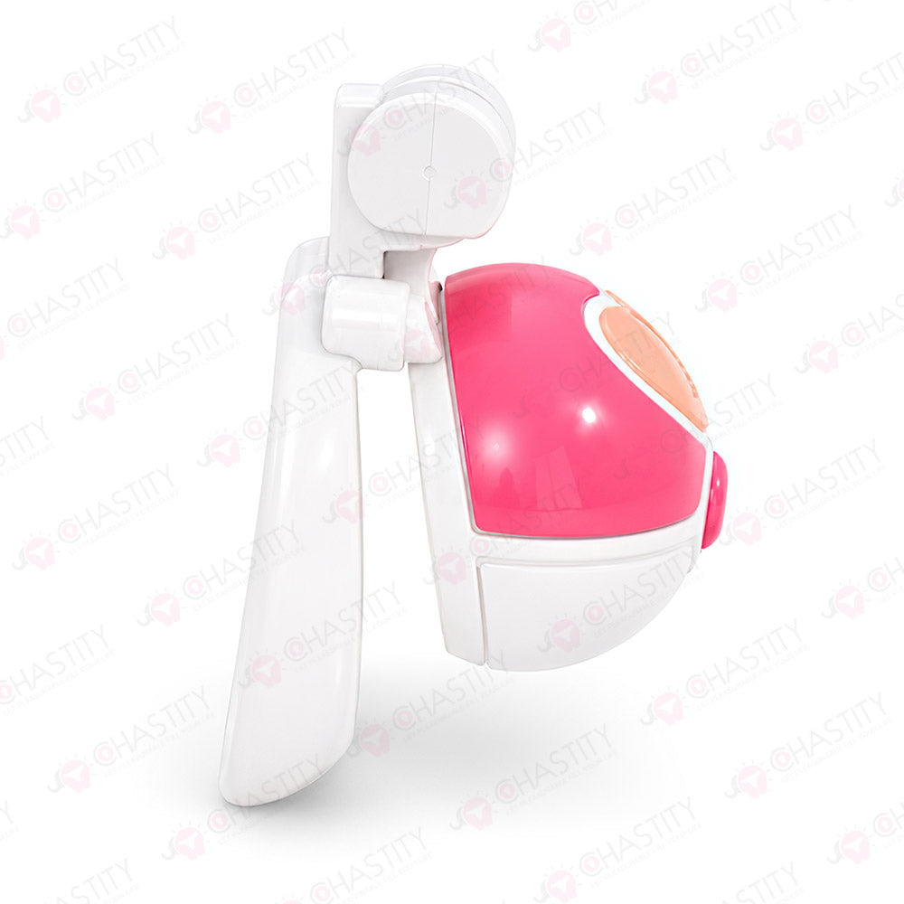 Dome Pink Sweetheart Chastity Cage