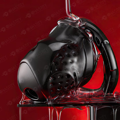 Double-Ring Locking Male Chastity Discipline