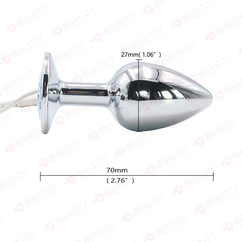 E-Stim Penis & Butt Plug Combo