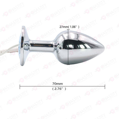 E-Stim Penis & Butt Plug Combo