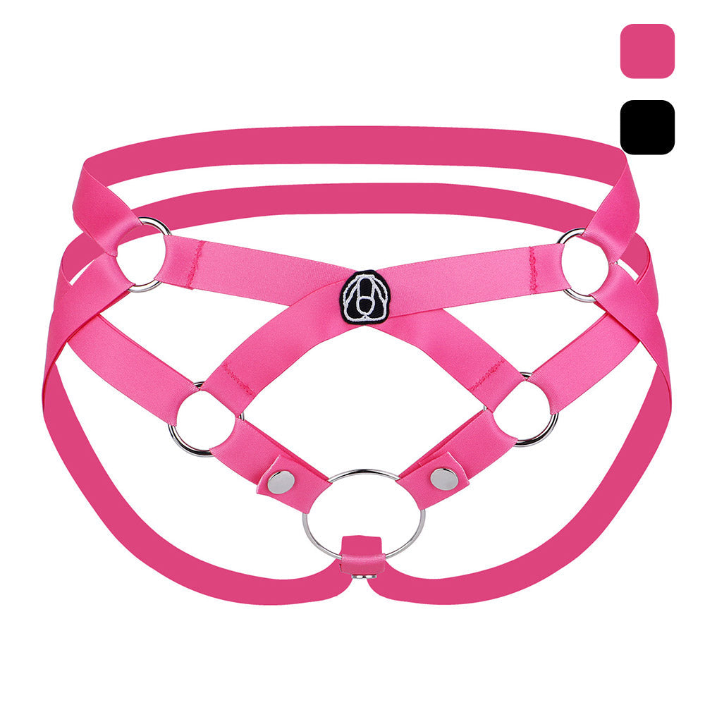 Elastic Crisscross Chastity Lock Auxiliary Belt